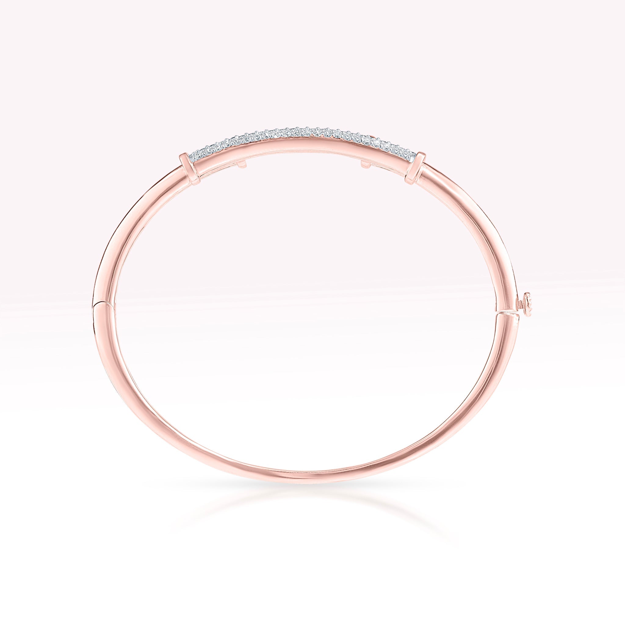 14K Rose Gold Diamond Bracelet - Thessia